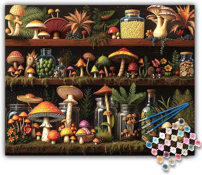 Offito Paint by Numbers Kit for Adults by Offito