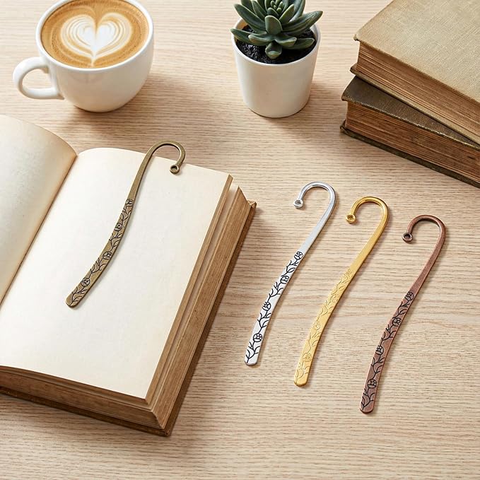 24 Pcs Metal Bookmark DIY Bookmarks - Image 5