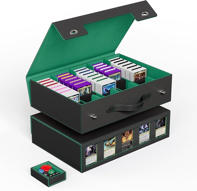 ZLCA Trading Card Storage Box 5-Row by ZLCA
