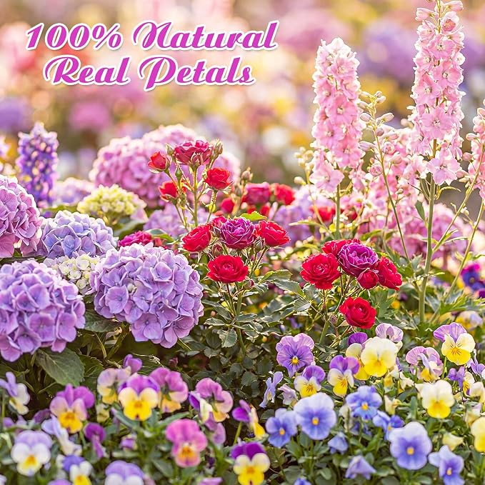 96 Pcs Natural Dried Pressed Edible Flowers - Image 3