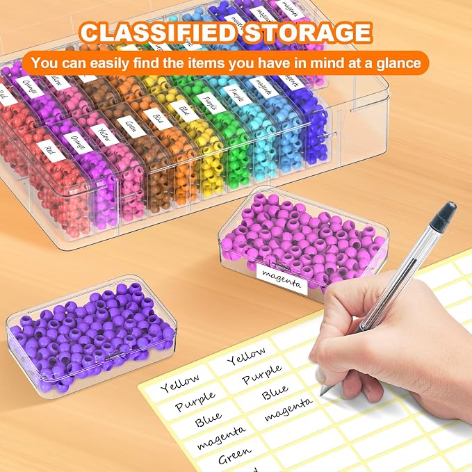 Bead Organizer Box, Craft Storage Box - Image 3