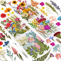 Dried Flowers | 72pcs Natural Pressed Flowers and Leaves by CONVELIFE