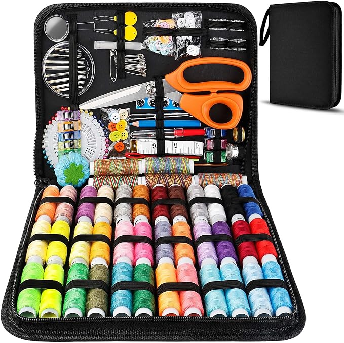 Marcoon Large Sewing Kit, 200 Premium Sewing Supplies, 41 XL Thread Spools by Marcoon
