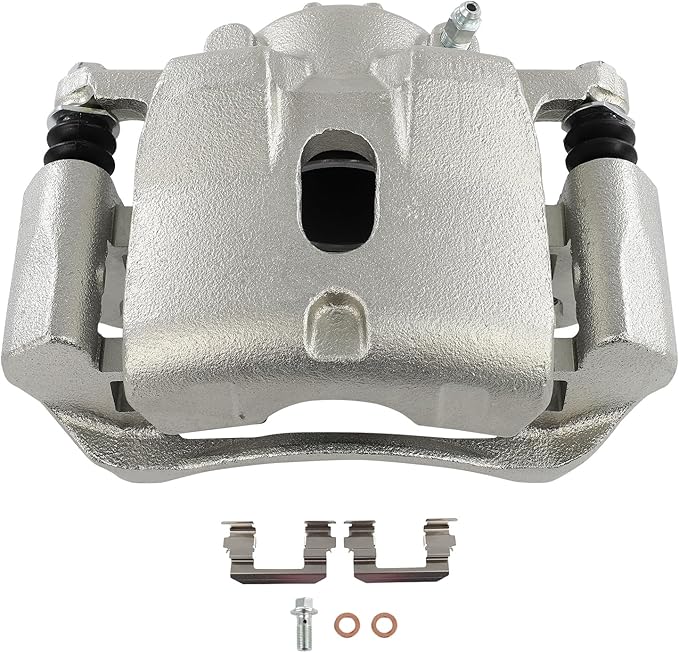 SCITOO 19B2670 Front Left Disc Brake Caliper Assembly w/Bracket For Honda For Pilot 2003-2008