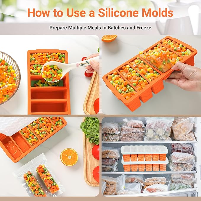 1/2 Cup Silicone Freezer Molds - Image 5