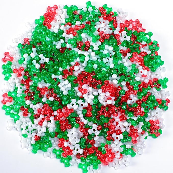 UPINS Christmas Tri Beads by UPINS
