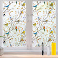 DKTIE Country Rustic Stain Glass Window Film by Dktie