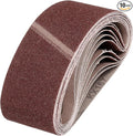 HARFINGTON 3 x 18 Inch Sanding Belts, 10 Pcs 50 Grit Aluminum Oxide Abrasive Belt Sander File Belt for Woodworking, Metal Polishing, Knife Sharpener