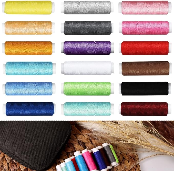 JUNING Sewing Kit with Case Portable Sewing Supplies - Image 5