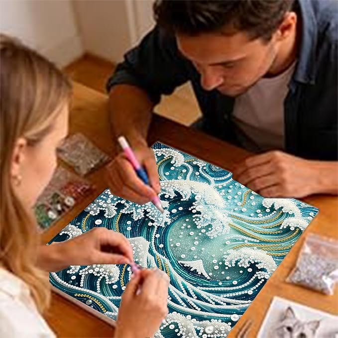 Gemozaic Wave Pearl Diamond Painting Kits - Image 5