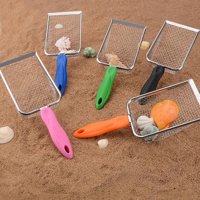 MUYIZI Beach Mesh Shovel with Mesh Beach Bag - Image 5