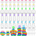 Tanlade 50 Pcs Plastic Sand Art Bottles by Tanlade
