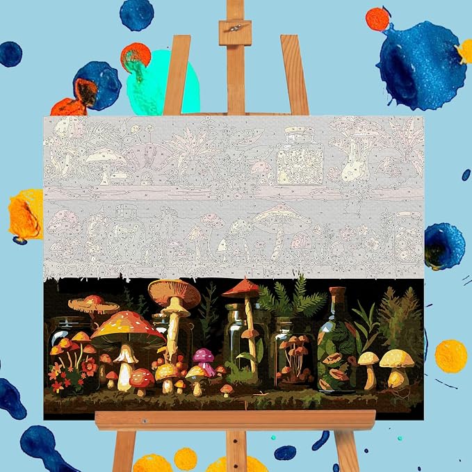 Offito Paint by Numbers Kit for Adults - Image 4