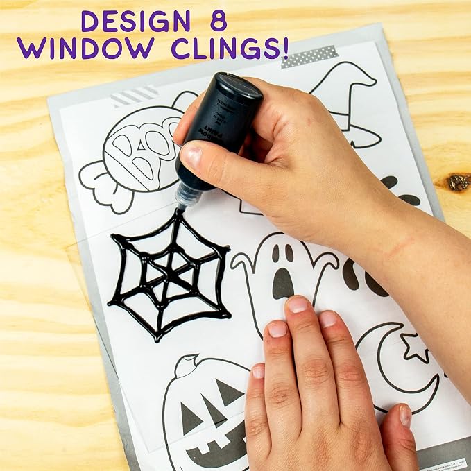 Made By Me Create Your Own Halloween Window Art by Horizon Group USA, Make 20 - Image 4