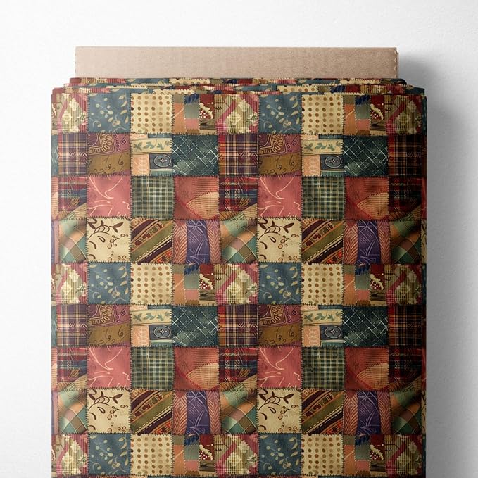 100% Cotton Fabric by the Yard – Turkish Quality Quilting & Sewing Fabric by FabricsTown