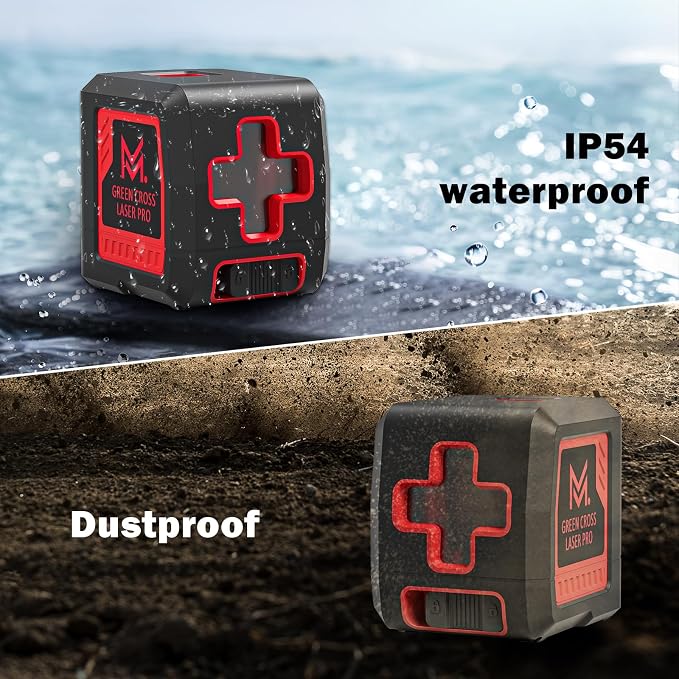 Motovera Self Leveling Laser Level 100ft, 4 Brightness Modes & Pulse Function - Image 5