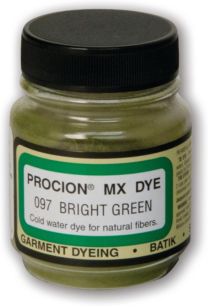 Jacquard Procion Mx Dye, Bright Green by Jacquard