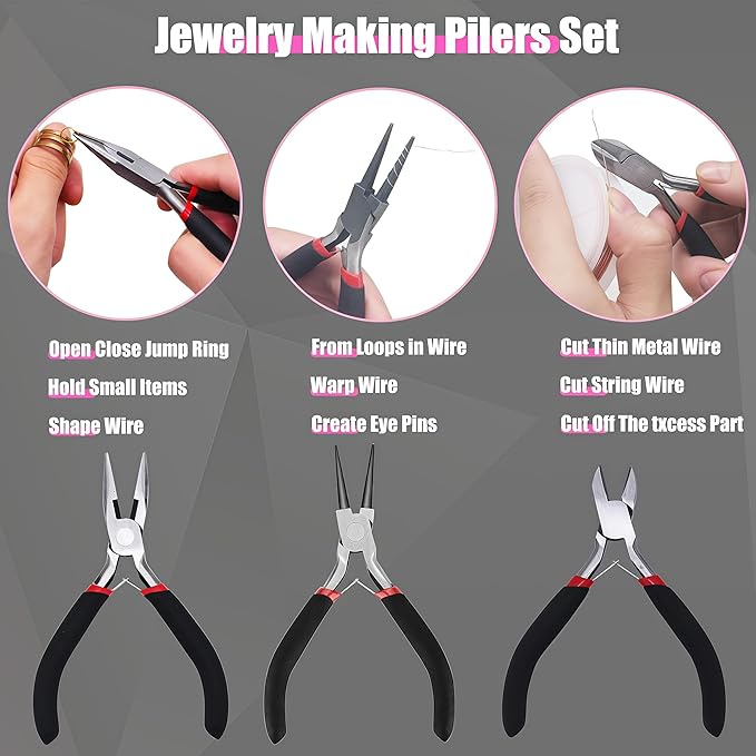 MONVICT Jewelry Making Supplies Kit - Image 3