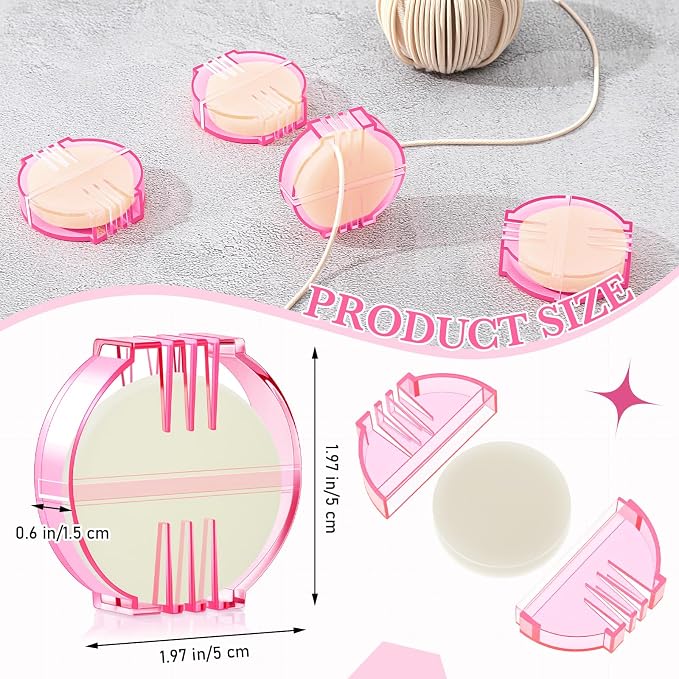 Maitys 4 Pcs Thread Wax Thread Conditioner Beeswax - Image 2