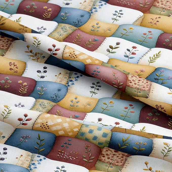 100% Cotton Fabric by the Yard – Turkish Quality Quilting & Sewing Fabric - Image 7