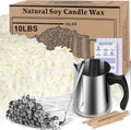 Soy Wax Candle Making Kit Supplies, Natural Candle Wax by CandleMakingKits