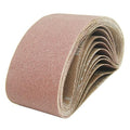3X18 Inch Aluminum Oxide Sanding Belt, 15PCs Sanding Belt Set, 3 of Each 80/120/150/240/400 Assorted Grit, Abrasive Belts for Belt Sanders