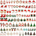 Acejoz 100Pcs 50 Pairs Christmas Charms by ProfessionalDIYArtSupplier