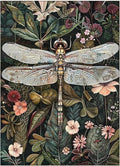 Eiazuiks Stamping Cross Stitch Kit, Dragonfly Counting Cross Stitch Kit by Eiazuiks