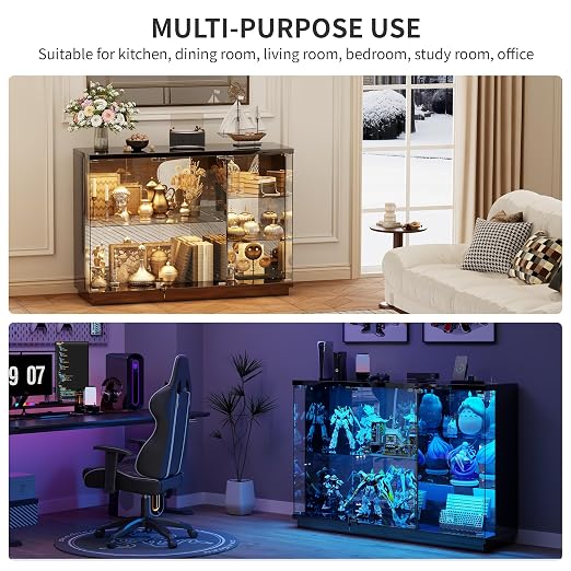 HNEBC Display Curio Cabinet - - Image 9