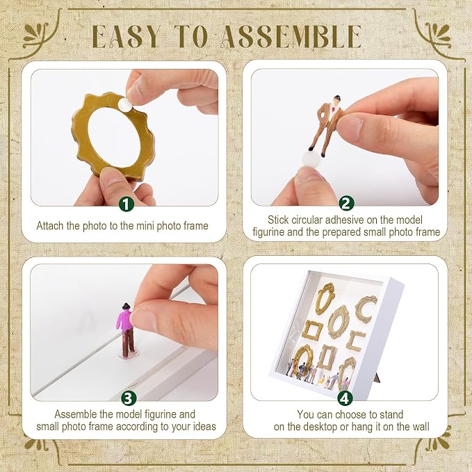 Lineshading DIY Mini Silhouette Shadow Box Museum Frame Kit - Image 6