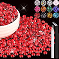 4000PCS 5mm Resin Rhinestones Bulk by BELLEBOOST