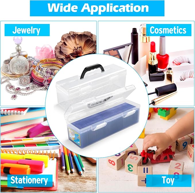 SUNEZLGO Storage Box For Toploader, Trading Card Storage Box, Card Storage Box - Image 7