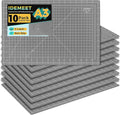 Premium 10 Pcs Self Healing Cutting Mat 18'' x 12'', A3 Non-slip Sewing Mat by IDEMEET
