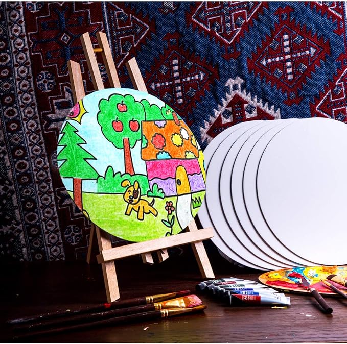Transon 6-Pack Round Canvas Panel - Image 4