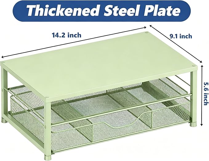 OPNICE Desk Organizers and Accessories, Computer Monitor Stand Riser - Image 6