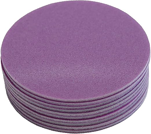 Starcke Premium Abrasilk 6 Inch Hook and Loop Sanding Discs Foam Back - For Auto Body Paint Repair (20 Pack, 1000 Grit)