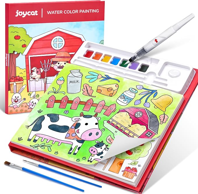 JoyCat Paint with Water Coloring Books by JOYCAT