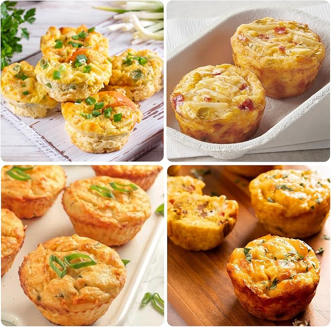 Silicone Muffin Pan 12-Cup Egg Bite Mold - Image 4