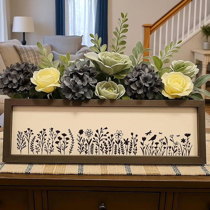 INFUNLY 15Pcs Wildflowers Wall Stencil - Image 5