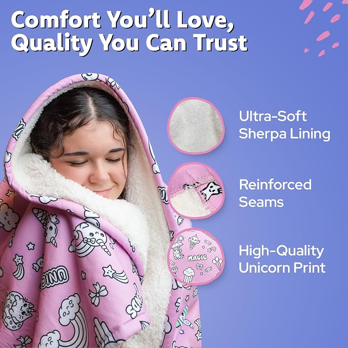 Craftikit Unicorn Coloring Blanket - Image 5