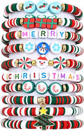Friendship Bracelets for Girls, 10-Piece Cute Preppy Beaded Bracelet Set for by CHENSILAIYI