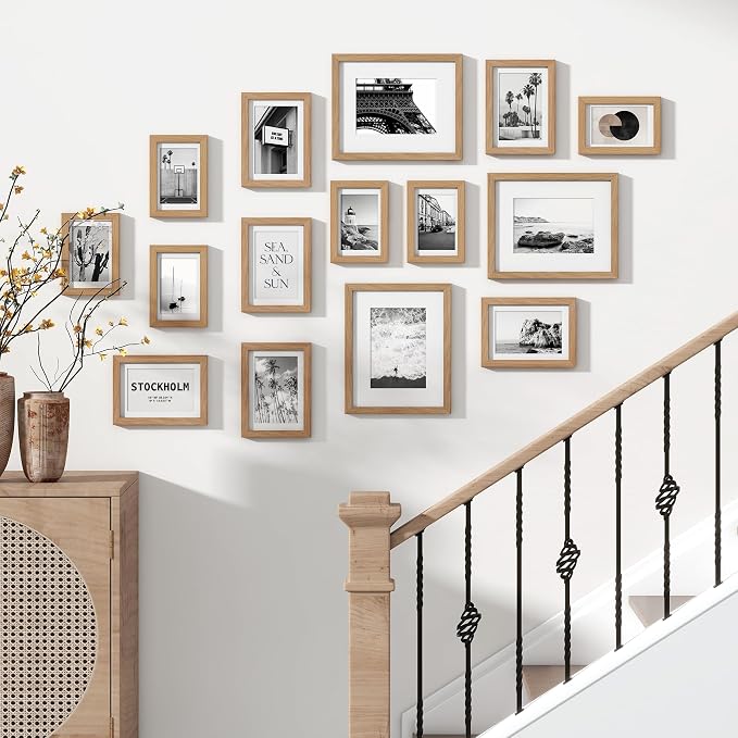 Venusmiles 15 Pack Picture Frames Collage Wall Decor, Gallery Frame Set - Image 7