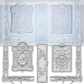 Art Mold for Polyclay Air Dry Clay Plaster, Frame and Plaque by FUNSHOWCASE
