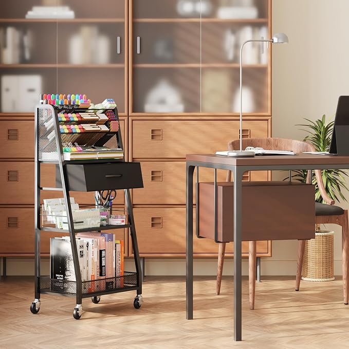 Homsorout 3 Tier Rolling Cart - Image 7