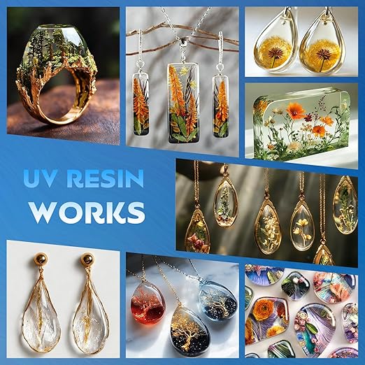 UV Resin 500g, Crystal Clear UV Resin Glue - Image 5