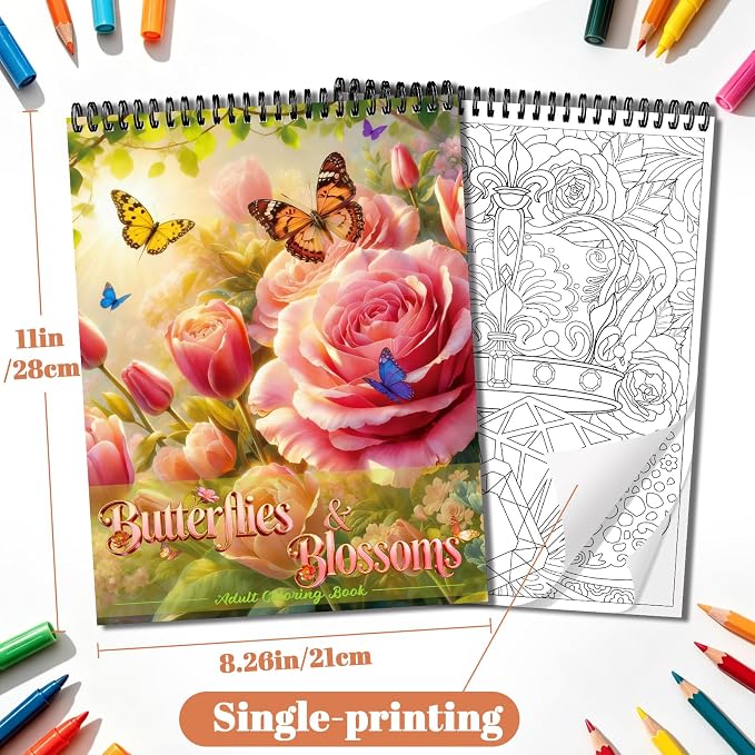 Kalysky 3 Pack Adult Coloring Books - Image 3