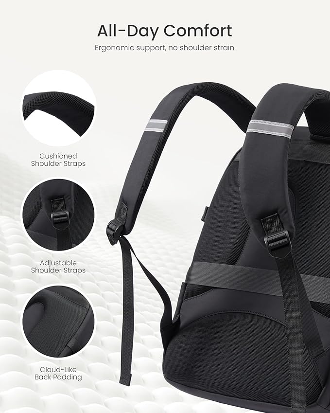 LOVEVOOK School Backpack for Teen Girls & College Students, Large Capacity - Image 3