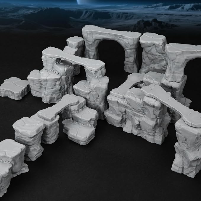 RPG Terrain AF693 The Pit Canyon Scene by AUSPDICE