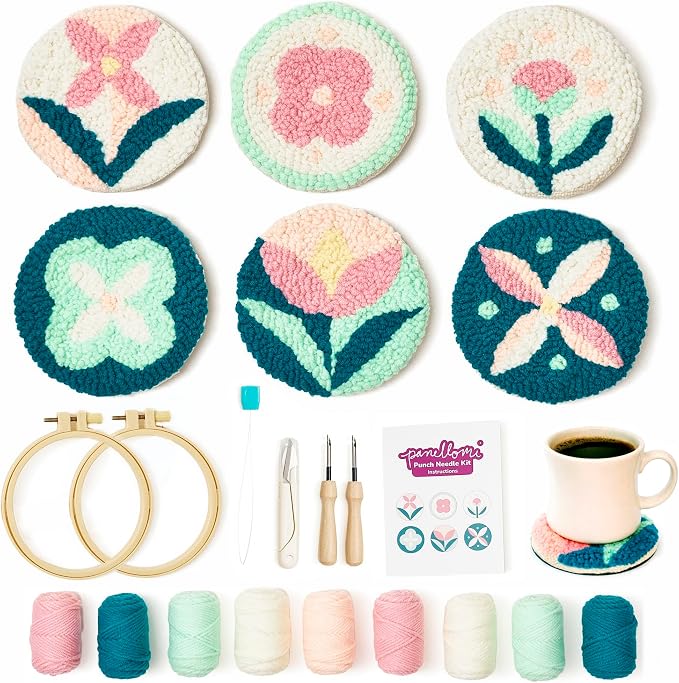 Panellomi Flower Punch Needle Kit - Image 2