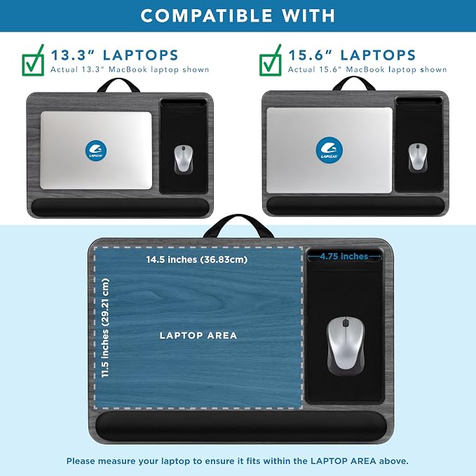 LAPGEAR Home Office Pro Lap Desk - Image 3